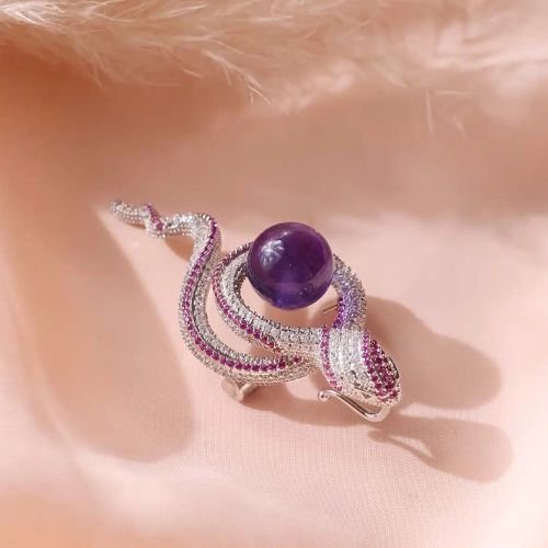 Snake Brooch
